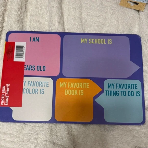 First Day Of Photo Sign - Picture 2 of 2